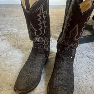 Vintage Elephant Skin Boots